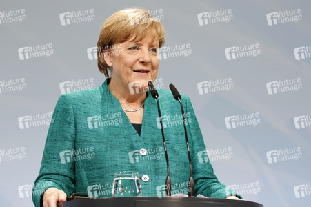 G20 Pressekonferenz von Angela Merkel in Hamburg