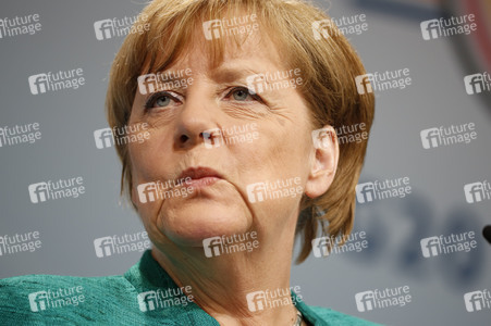 G20 Pressekonferenz von Angela Merkel in Hamburg
