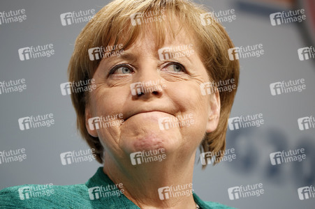 G20 Pressekonferenz von Angela Merkel in Hamburg