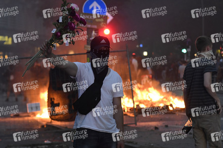G20 Demonstration und Ausschreitungen im Schanzenviertel in Hamburg