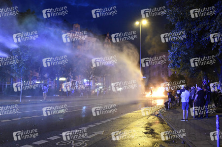 G20 Demonstration und Ausschreitungen im Schanzenviertel in Hamburg