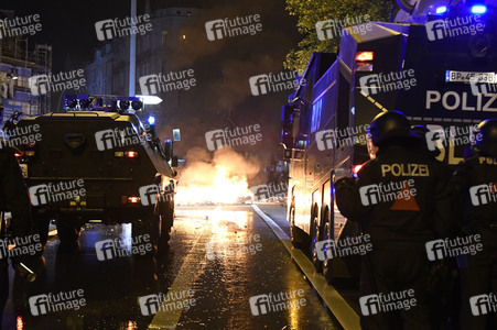 G20 Demonstration und Ausschreitungen im Schanzenviertel in Hamburg