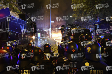 G20 Demonstration und Ausschreitungen im Schanzenviertel in Hamburg