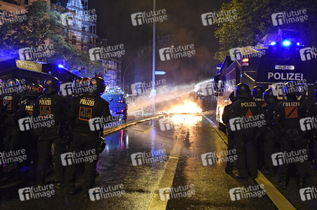 G20 Demonstration und Ausschreitungen im Schanzenviertel in Hamburg
