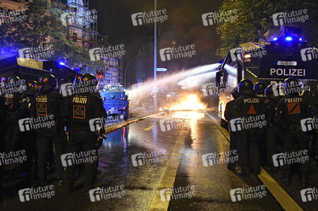G20 Demonstration und Ausschreitungen im Schanzenviertel in Hamburg