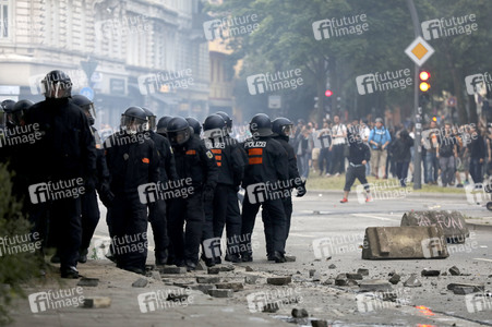 G20 Demonstration und Ausschreitungen im Schanzenviertel in Hamburg