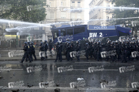 G20 Demonstration und Ausschreitungen im Schanzenviertel in Hamburg