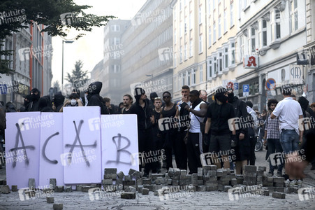 G20 Demonstration und Ausschreitungen im Schanzenviertel in Hamburg