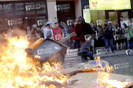G20 Demonstration und Ausschreitungen im Schanzenviertel in Hamburg