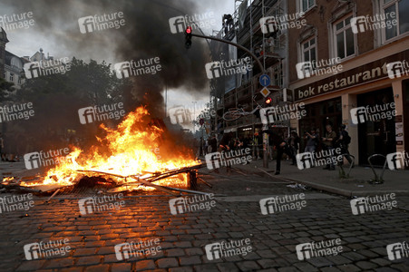 G20 Demonstration und Ausschreitungen im Schanzenviertel in Hamburg