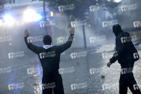 G20 Demonstration und Ausschreitungen im Schanzenviertel in Hamburg