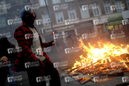 G20 Demonstration und Ausschreitungen im Schanzenviertel in Hamburg