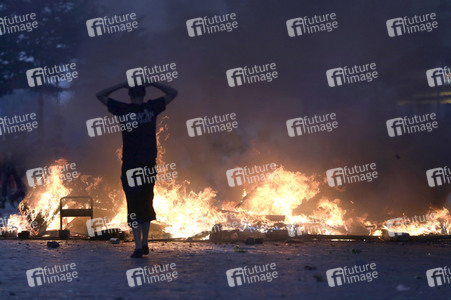 G20 Demonstration und Ausschreitungen im Schanzenviertel in Hamburg