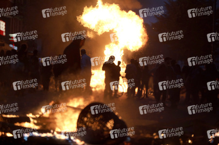 G20 Demonstration und Ausschreitungen im Schanzenviertel in Hamburg