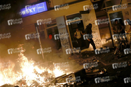 G20 Demonstration und Ausschreitungen im Schanzenviertel in Hamburg