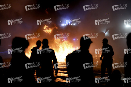 G20 Demonstration und Ausschreitungen im Schanzenviertel in Hamburg