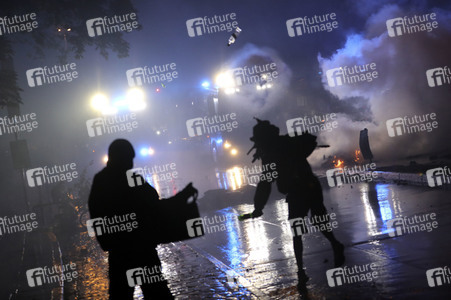 G20 Demonstration und Ausschreitungen im Schanzenviertel in Hamburg