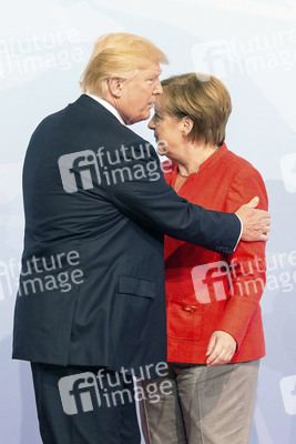 Begrüßung der G20-Gipfel Teilnehmer in Hamburg