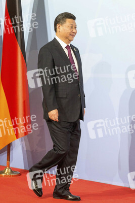 Begrüßung der G20-Gipfel Teilnehmer in Hamburg