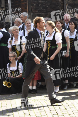 Kirchliche Trauung von Welfenprinz Ernst August und Ehefrau Ekaterina in Hannover