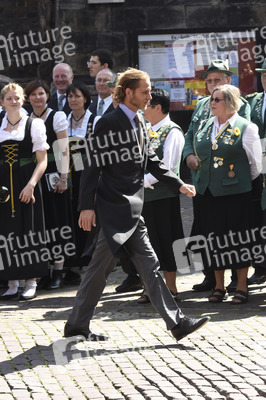 Kirchliche Trauung von Welfenprinz Ernst August und Ehefrau Ekaterina in Hannover