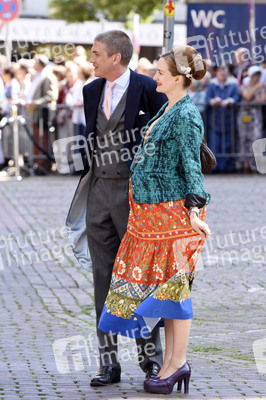 Kirchliche Trauung von Welfenprinz Ernst August und Ehefrau Ekaterina in Hannover