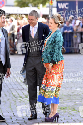 Kirchliche Trauung von Welfenprinz Ernst August und Ehefrau Ekaterina in Hannover