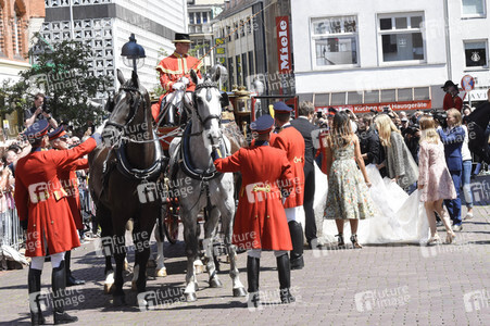 Kirchliche Trauung von Welfenprinz Ernst August und Ehefrau Ekaterina in Hannover