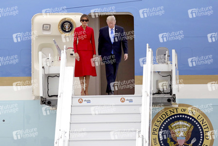 Ankunft von US-Präsident Trump in Paris