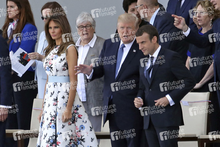 Militärparade zum französischen Nationalfeiertag in Paris