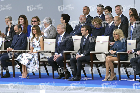 Militärparade zum französischen Nationalfeiertag in Paris
