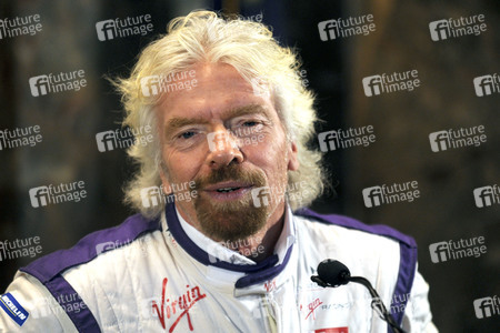 Empire State Building Lighting Ceremony mit Richard Branson in New York