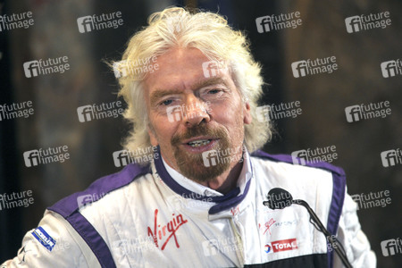 Empire State Building Lighting Ceremony mit Richard Branson in New York