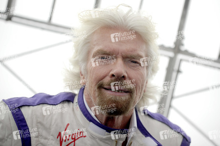 Empire State Building Lighting Ceremony mit Richard Branson in New York