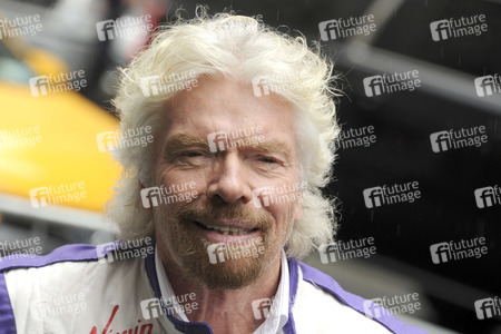 Empire State Building Lighting Ceremony mit Richard Branson in New York