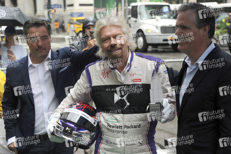Empire State Building Lighting Ceremony mit Richard Branson in New York