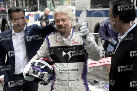 Empire State Building Lighting Ceremony mit Richard Branson in New York