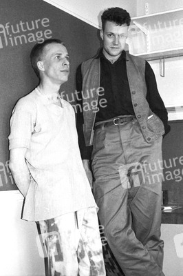 Photoshooting mit Blancmange in London