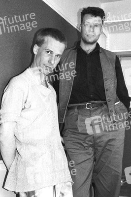 Photoshooting mit Blancmange in London