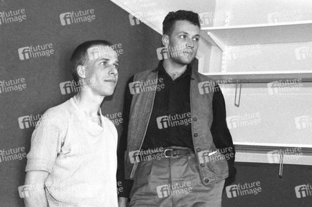 Photoshooting mit Blancmange in London