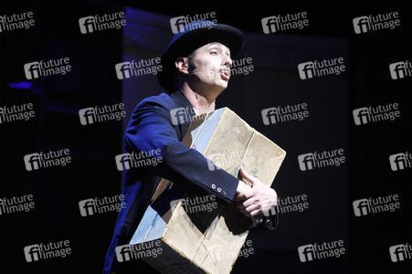 Theaterprobe 'Der Hauptmann von Köpenick' in Berlin