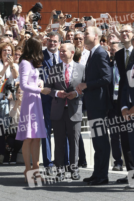Besuch des Herzogs und der Herzogin von Cambridge in Hamburg