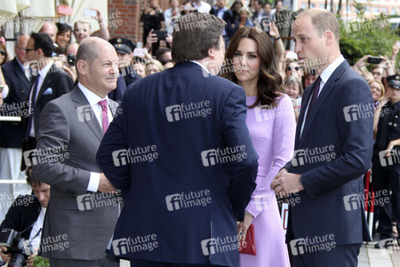 Besuch des Herzogs und der Herzogin von Cambridge in Hamburg