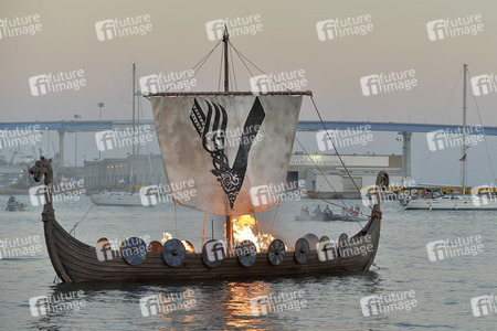 'Vikings' Beisetzungszeremonie auf der San Diego Comic-Con International 2017