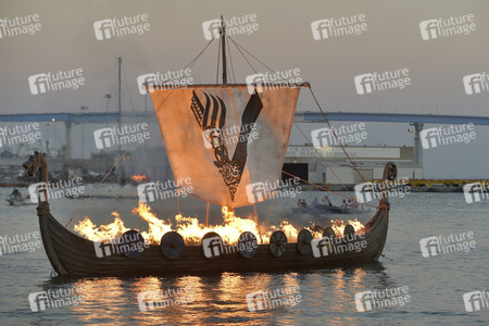 'Vikings' Beisetzungszeremonie auf der San Diego Comic-Con International 2017