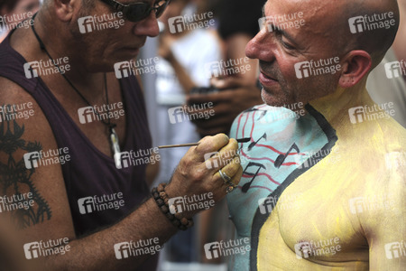 NYC Bodypainting Day in New York