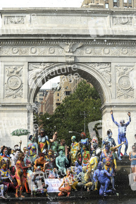 NYC Bodypainting Day in New York