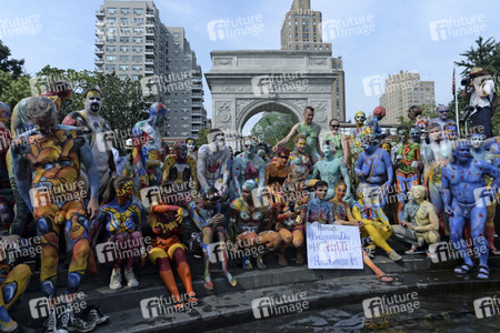 NYC Bodypainting Day in New York