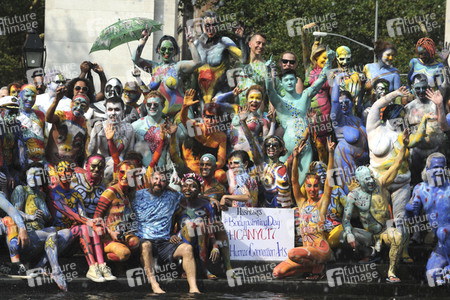 NYC Bodypainting Day in New York