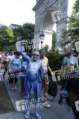 NYC Bodypainting Day in New York